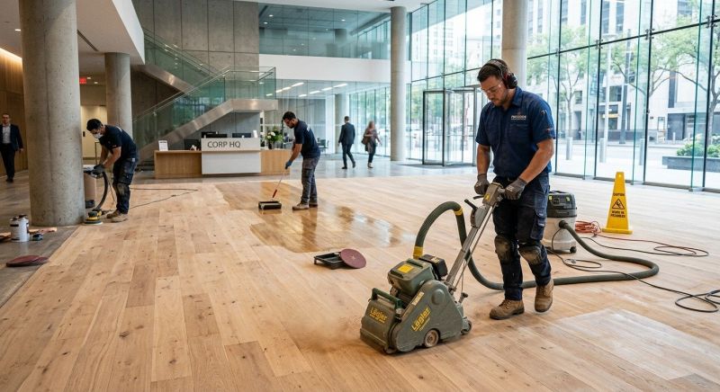Our team working on Flooring Service projects in Needham, MA