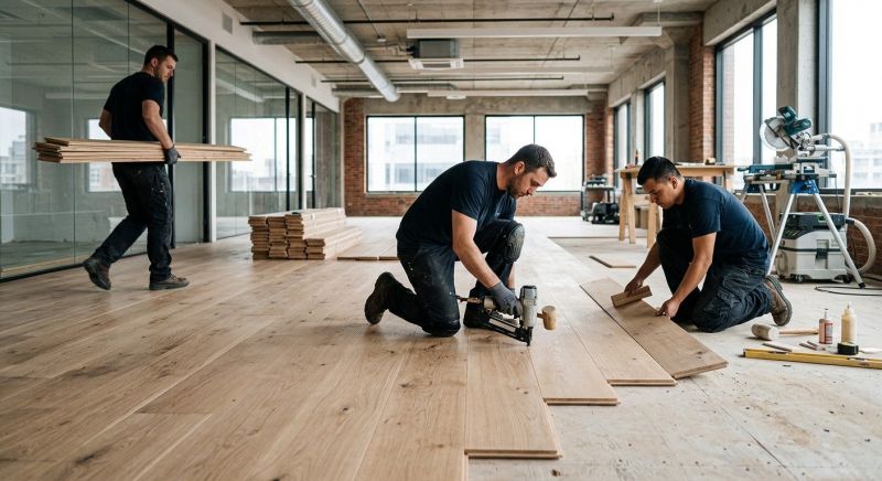 Commercial Hardwood Service in Holliston, MA