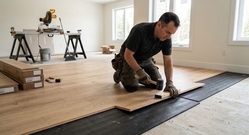 Engineered Wood Installation in Needham, MA