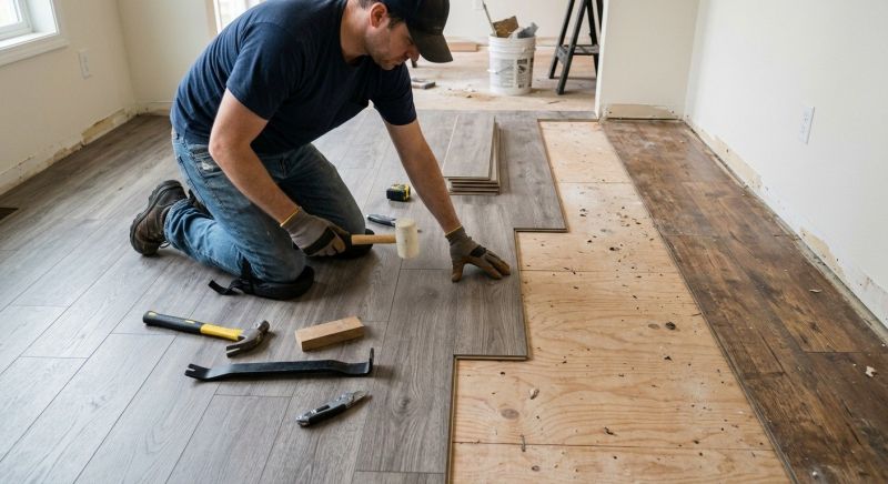 Laminate Floor Installation in Clinton, MA