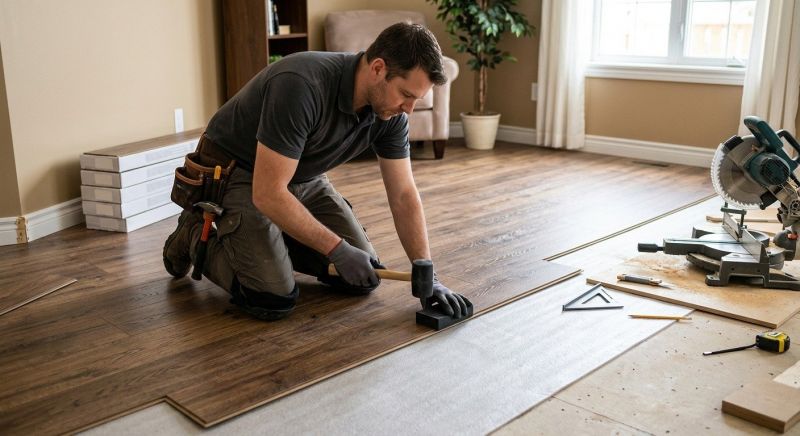 Laminate Floor Installation in Lowell, MA