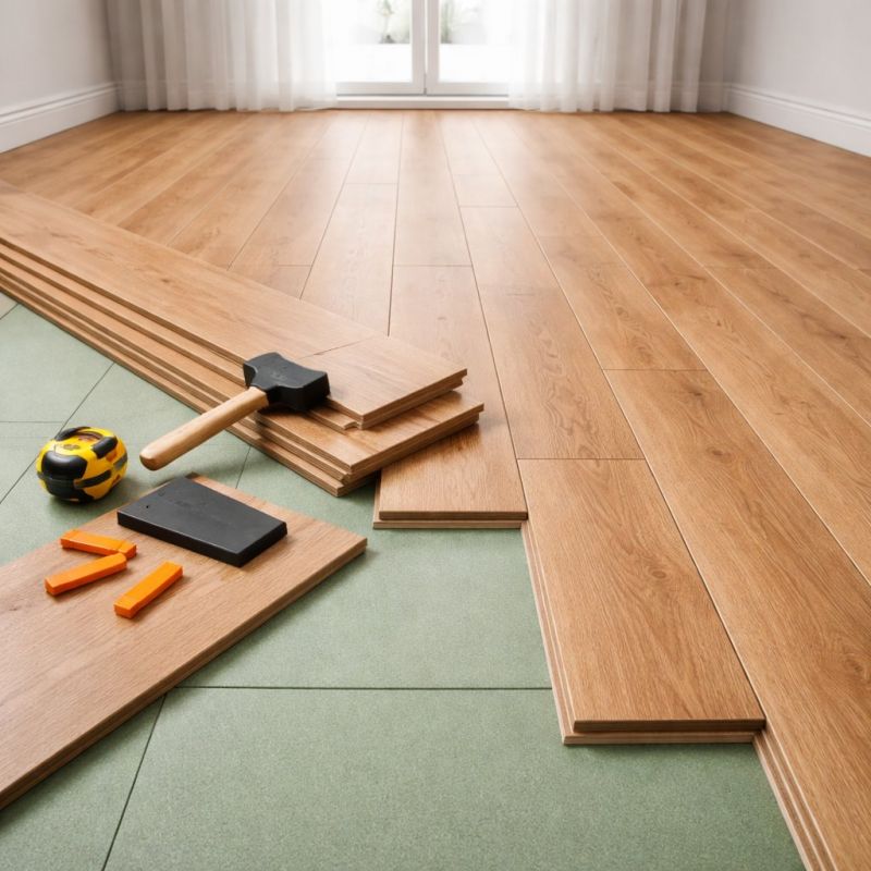 Laminate Floor Installation in Marlborough, MA