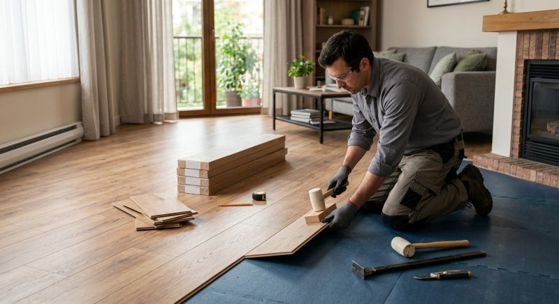 Laminate Floor Installation in Millis, MA