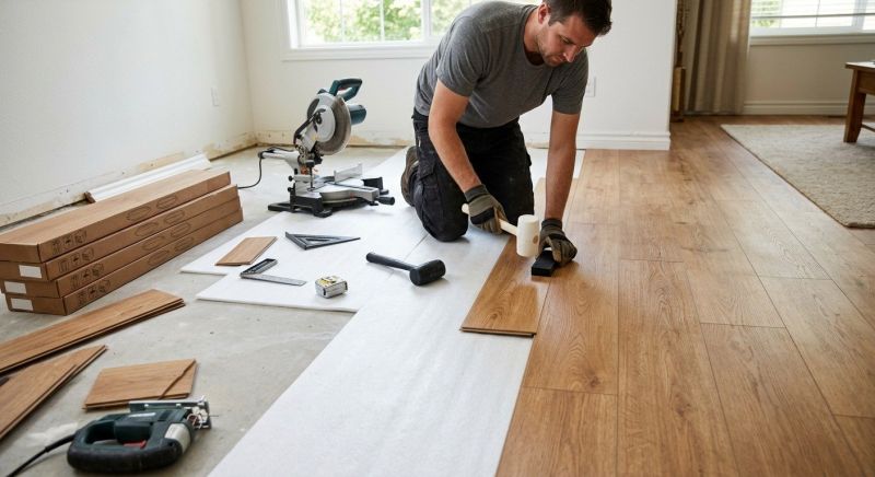 Laminate Floor Installation in Woonsocket, RI
