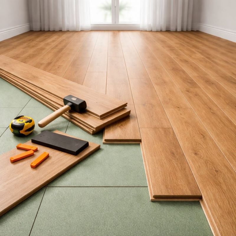 Laminate Floor Remodeling in Needham, MA