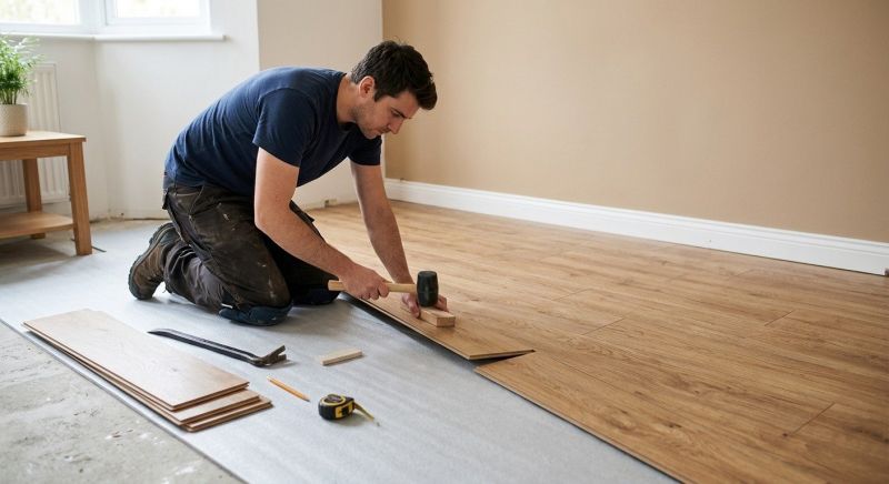 Laminate Floor Replacement in Brockton, MA