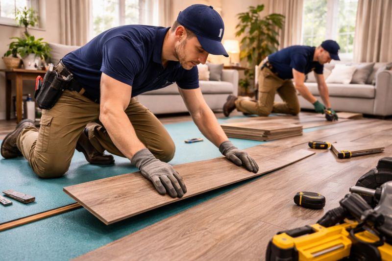 Laminate Floor Replacement in East Bridgewater, MA