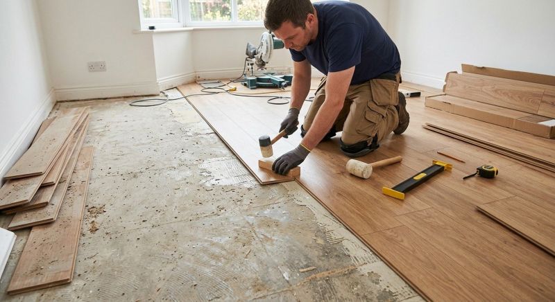 Laminate Floor Replacement in Stow, MA