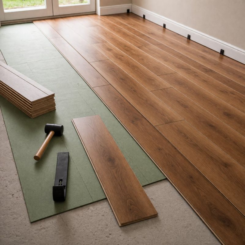Laminate Floor Replacement in Wellesley, MA