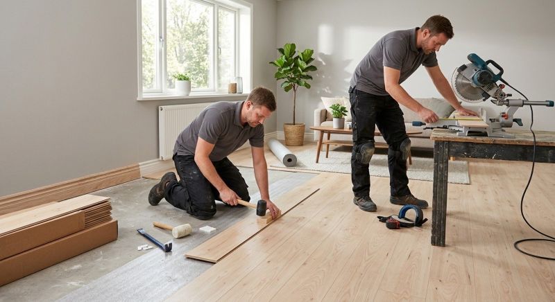 Laminate Wood Installation in Needham, MA