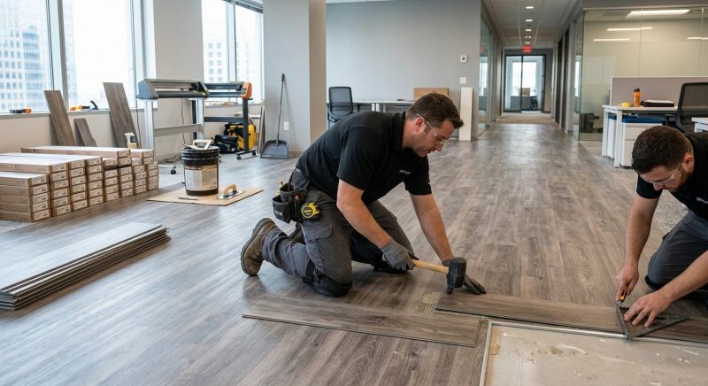 Linoleum Floor Installation in Acton, MA