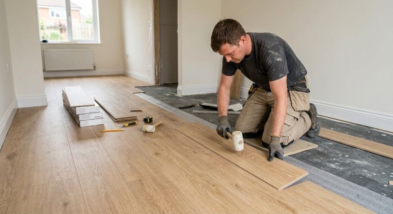 Linoleum Floor Installation in Burlington, MA