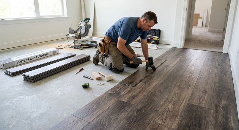 Linoleum Floor Installation in Milton, MA