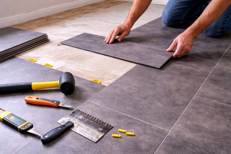 Luxury Vinyl Tile Installation in Brookline, MA