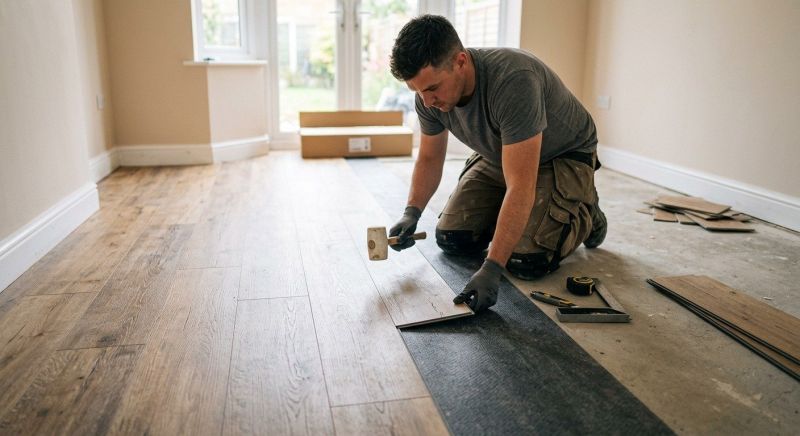 Luxury Vinyl Tile Installation in Stoneham, MA
