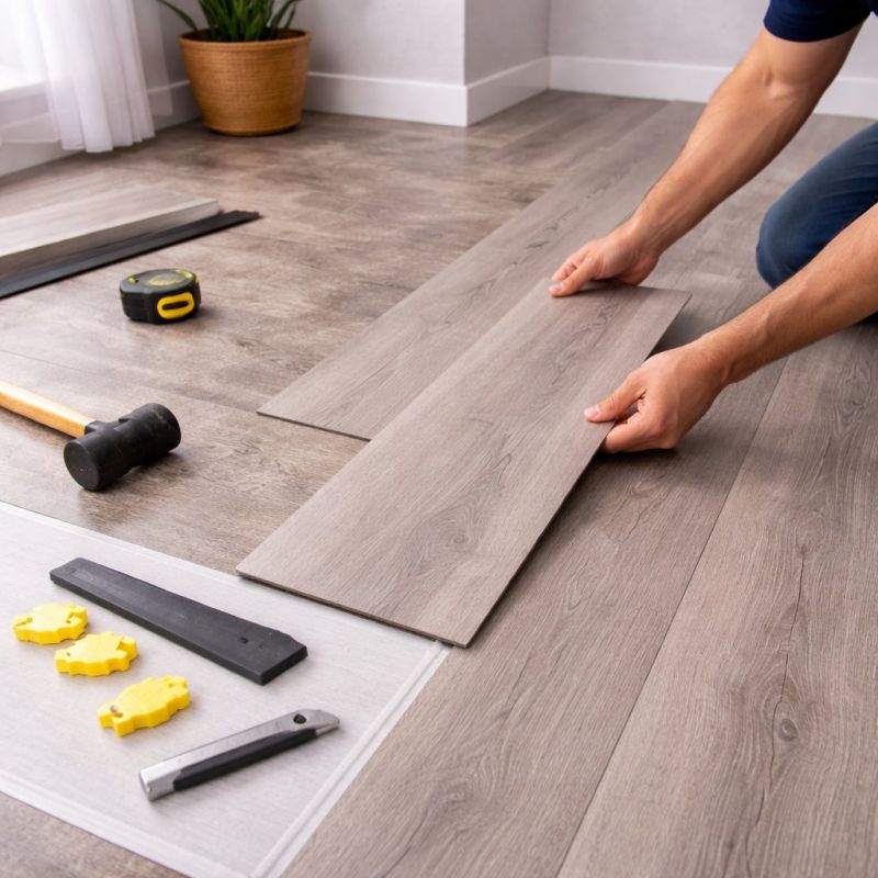 Lvt Flooring Installation in Foxboro, MA