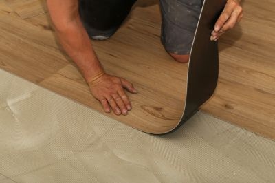 Sheet Linoleum Installation in Needham, MA