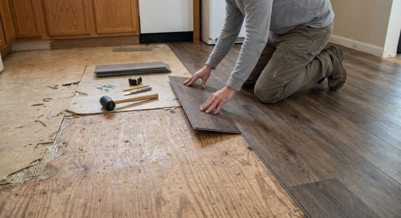Vinyl Flooring Installation in Attleboro Falls, MA