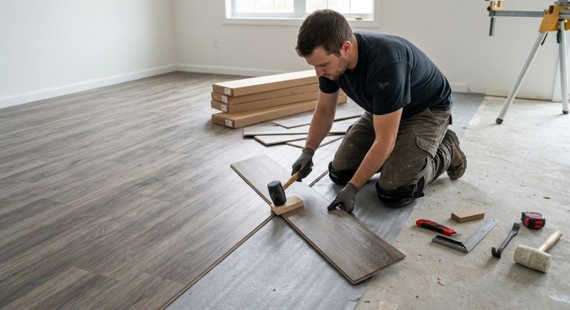 Vinyl Flooring Installation in Holbrook, MA