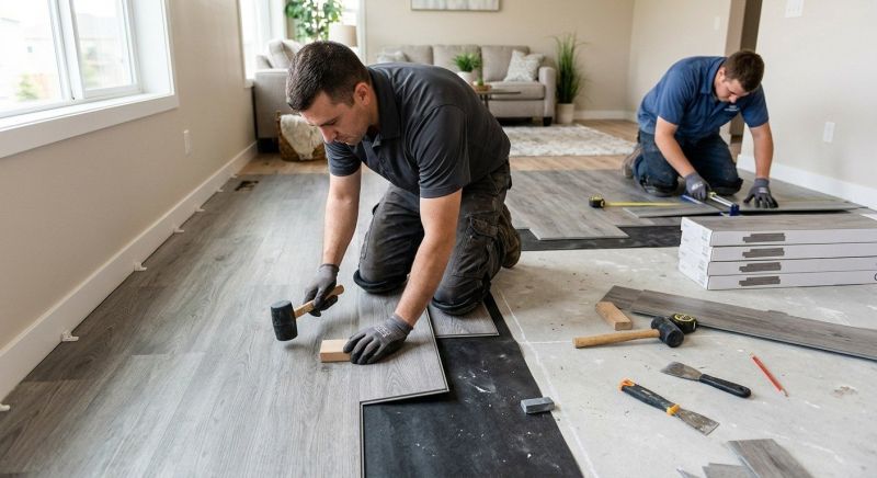Vinyl Flooring Installation in Lowell, MA
