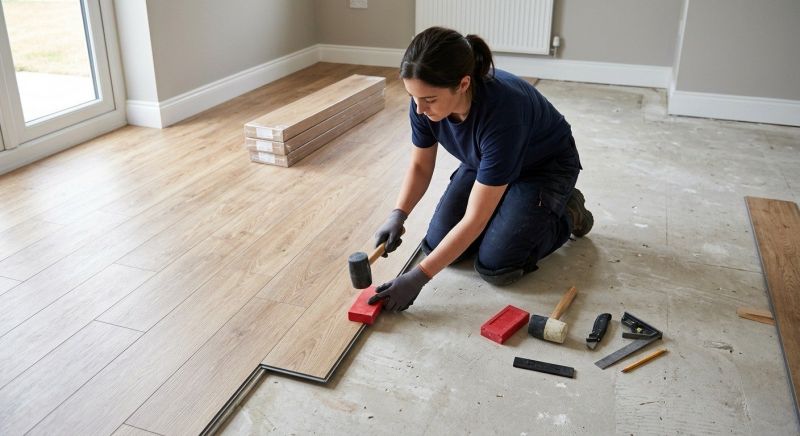 Vinyl Plank Floor Installation in Needham, MA